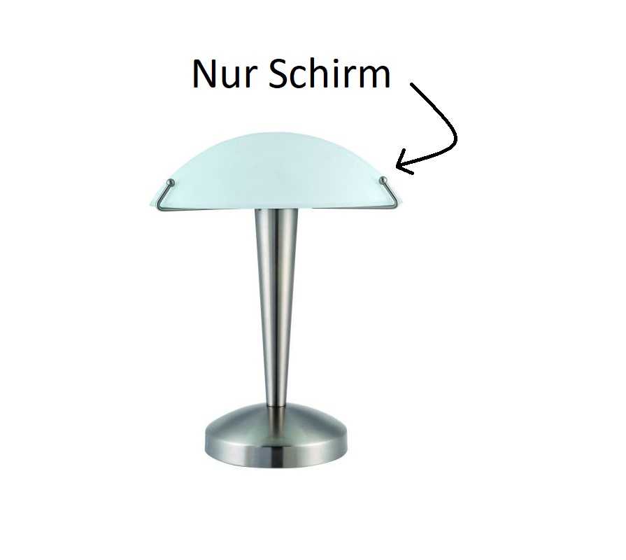 Ersatz Glasschirm für Tischleuchte Dolly