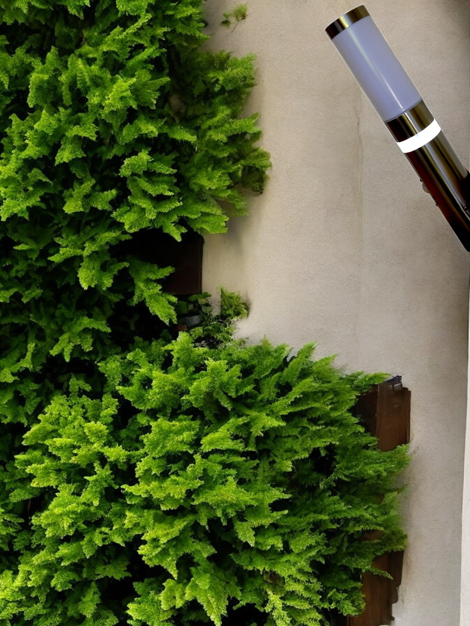 Außen Wandleuchte "Lisa 1" Fackel mit Bewegungsmelder