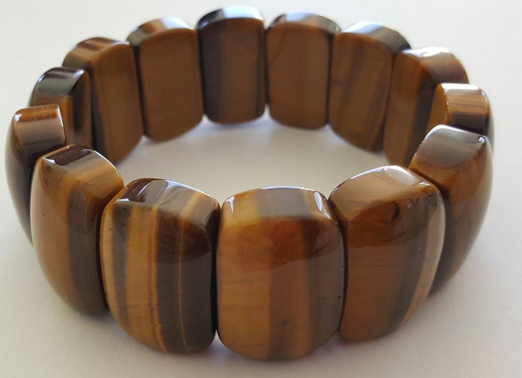 Tigerauge Armband Steine in höchster Tigerauge-Stein-Qualität