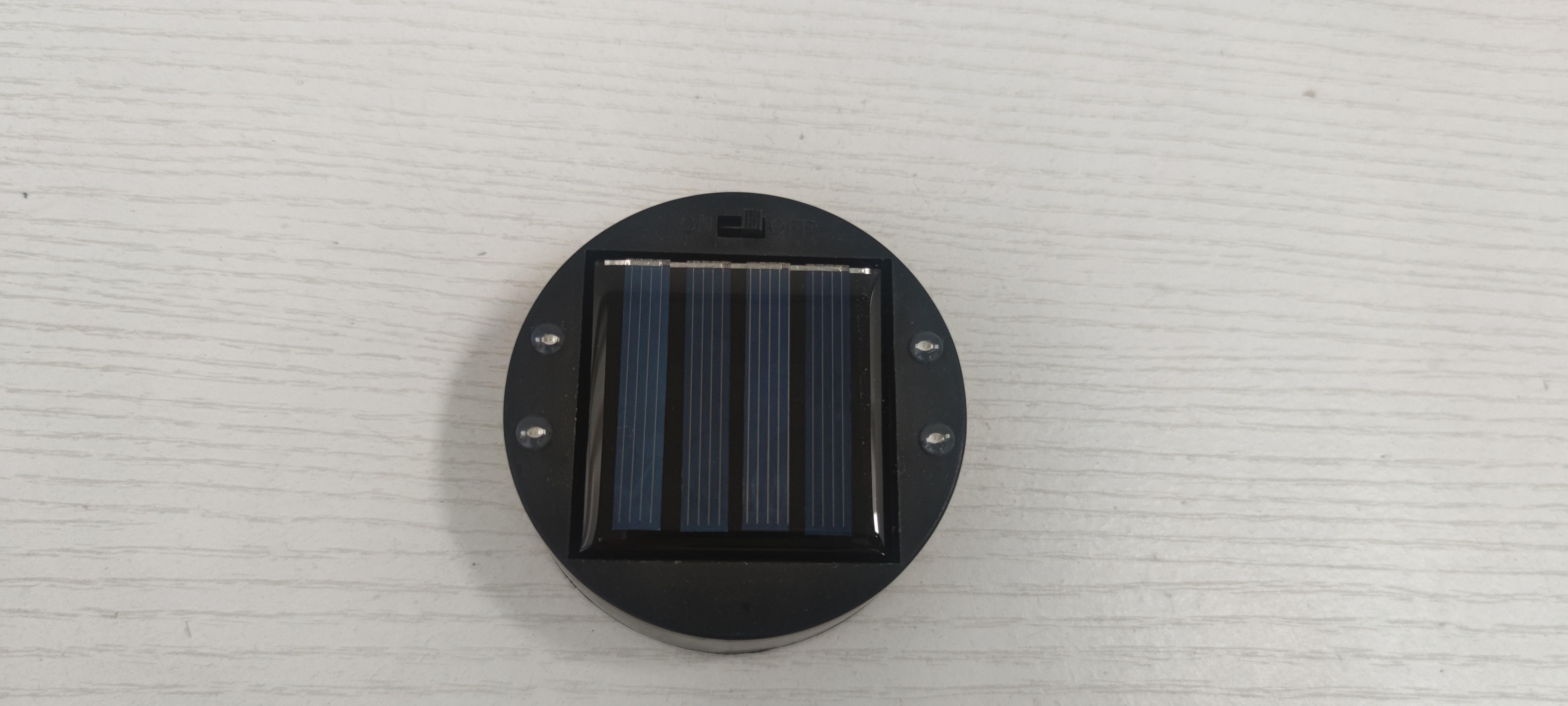 Ersatz-Solarmodul 4 LED farbwechselnd 