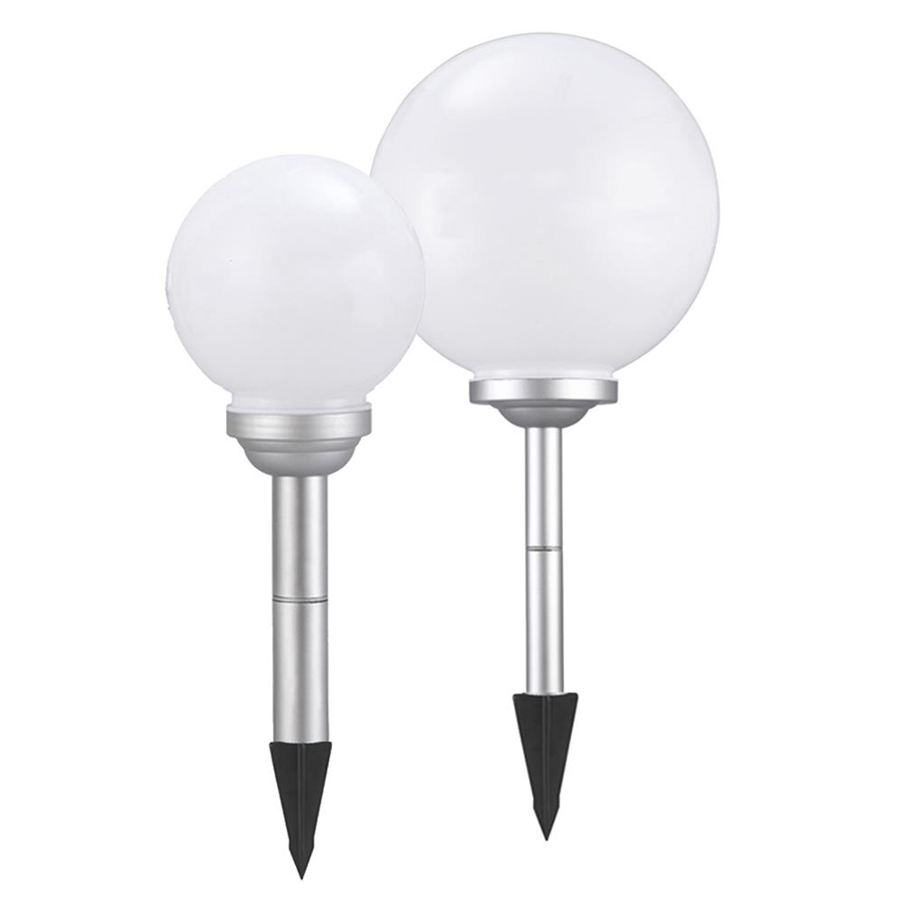 Solar-Kugel-Dekoleuchte Ola 20+30cm 2-er Set