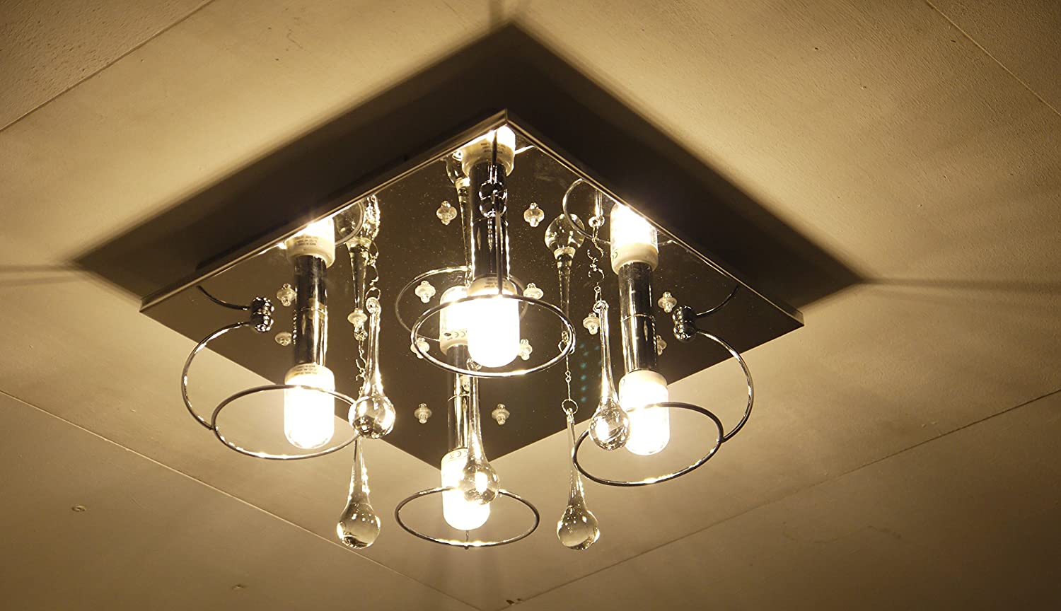 LED Deckenleuchte Valeria  mit Fernbedienung