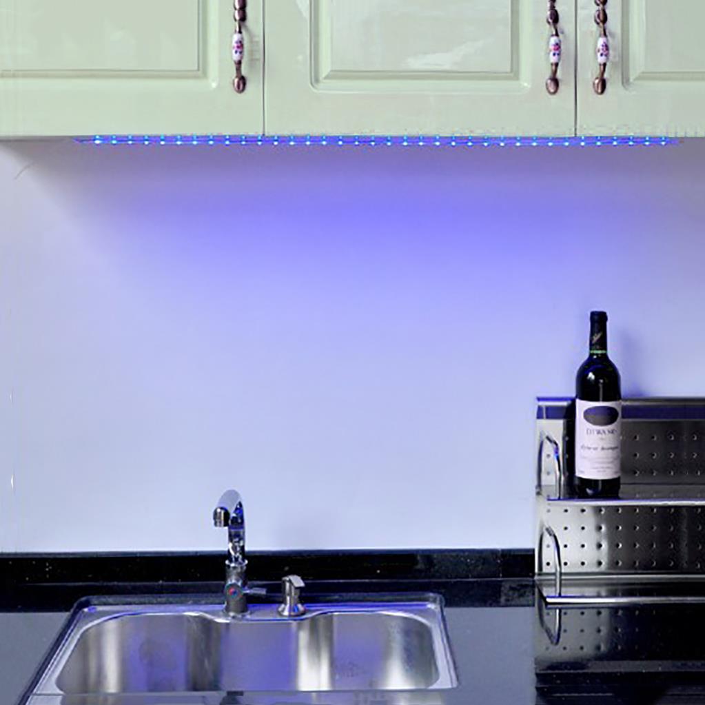LED Stick blau 3 x 30cm Unterbauleuchte 