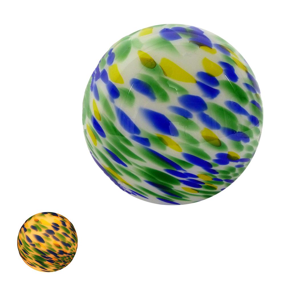 Tisch-Kugel-Leuchte Venus Unikat - mundgeblasenes Glas 
