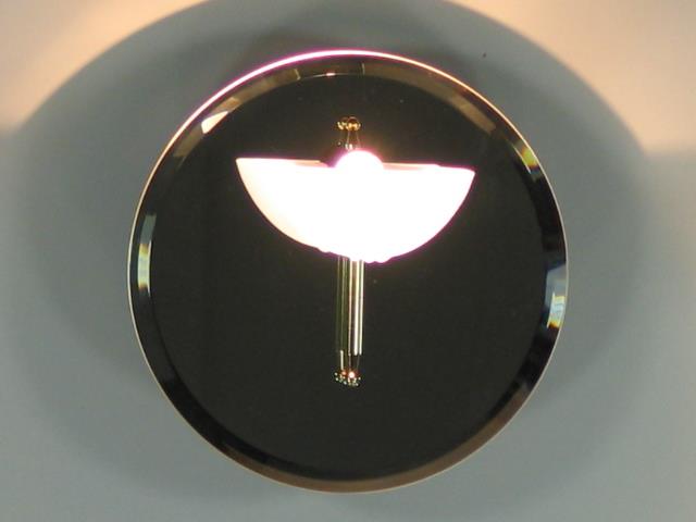 Spiegel-Wandleuchte Modell Kreis Wandlampe