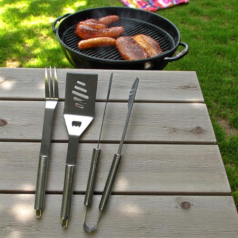 Edelstahl Barbeque Grill-Besteck Party-Grill-Set Grill-Zubehör