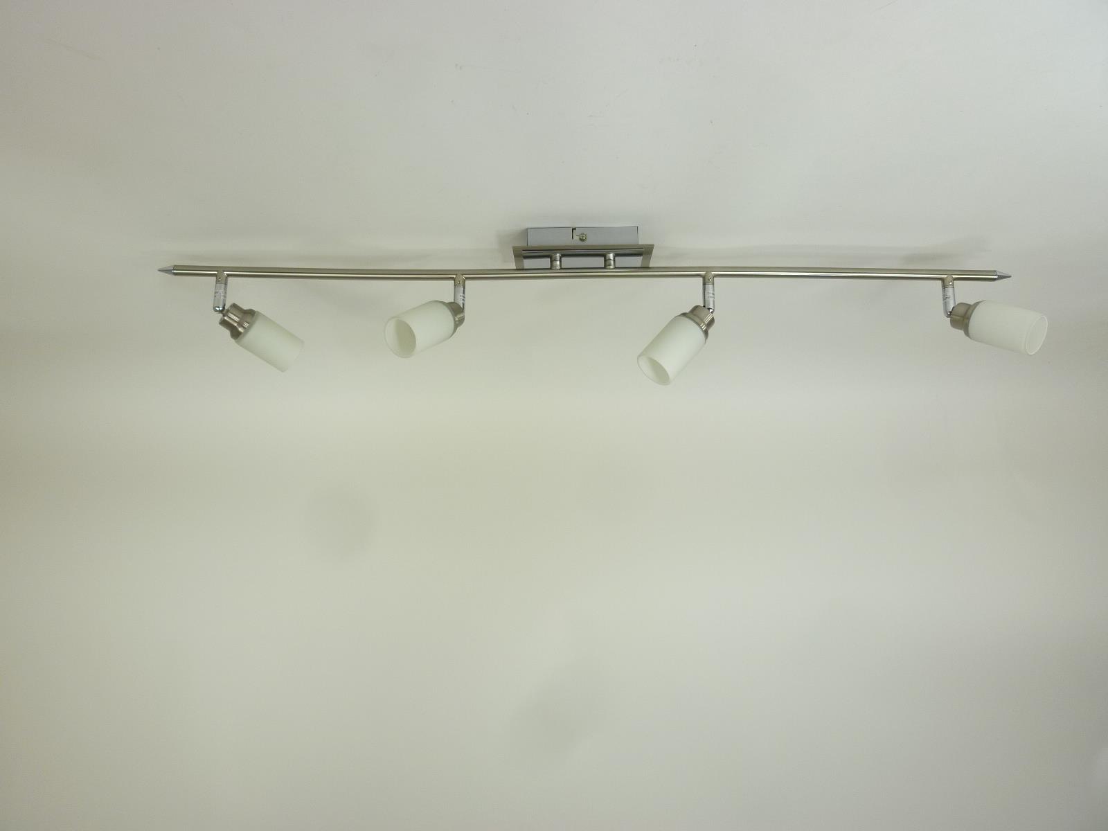 Strahler mit weissem Opalglas "STAR-LINE 4-flammig
