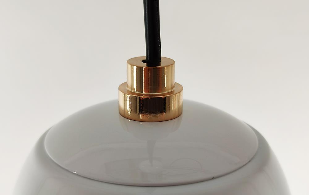 LED Pendelleuchte Nova Kugel 20cm weiß