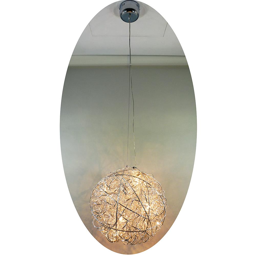 LED + Halogen Pendel-Decken-Luchte ALINA mit Fernbedienung