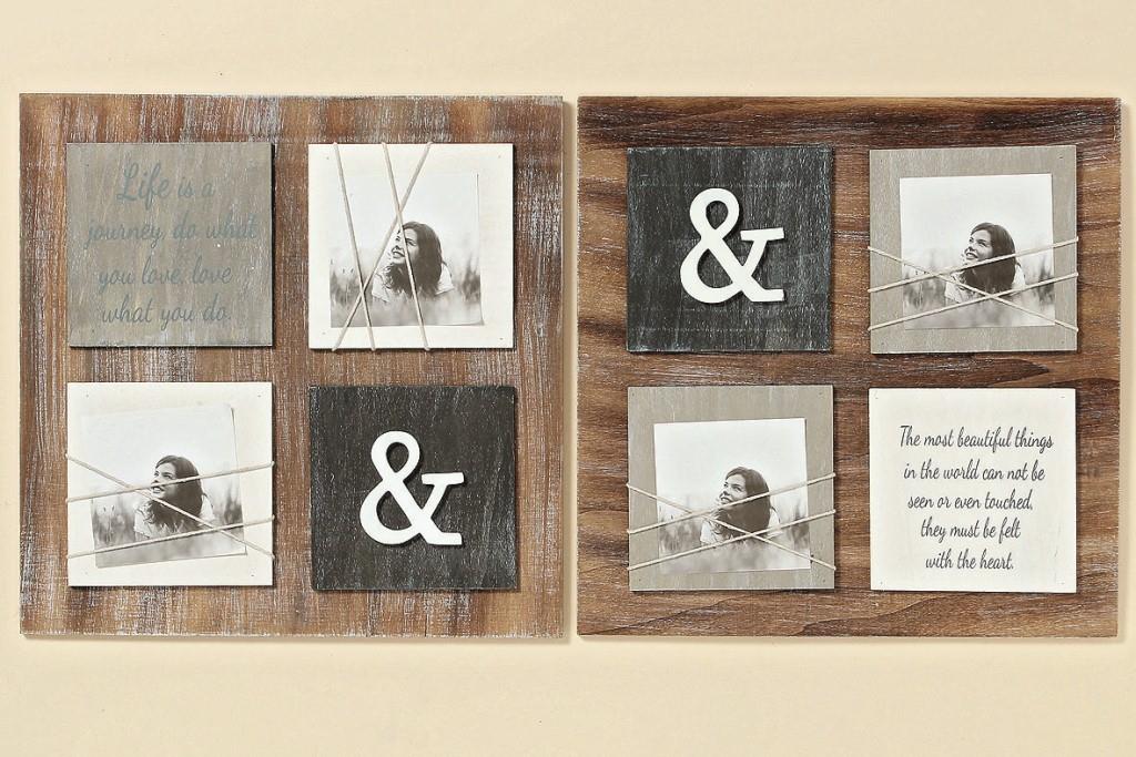 Fotohalter Memohalter Lavina Vintage Fotorahmen Wanddeko Wandbild 
