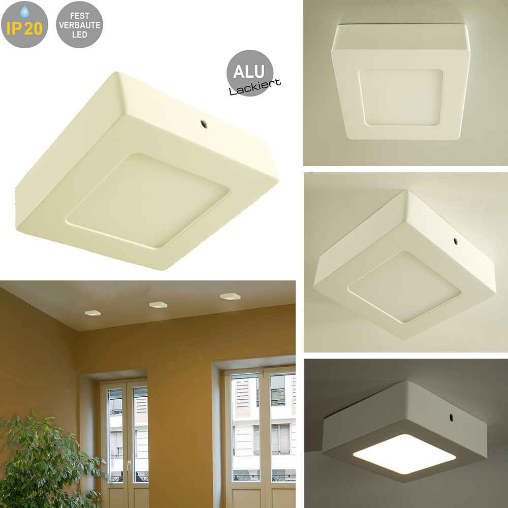 LED Decken-Leuchte Belina 12x12cm Wandleuchte