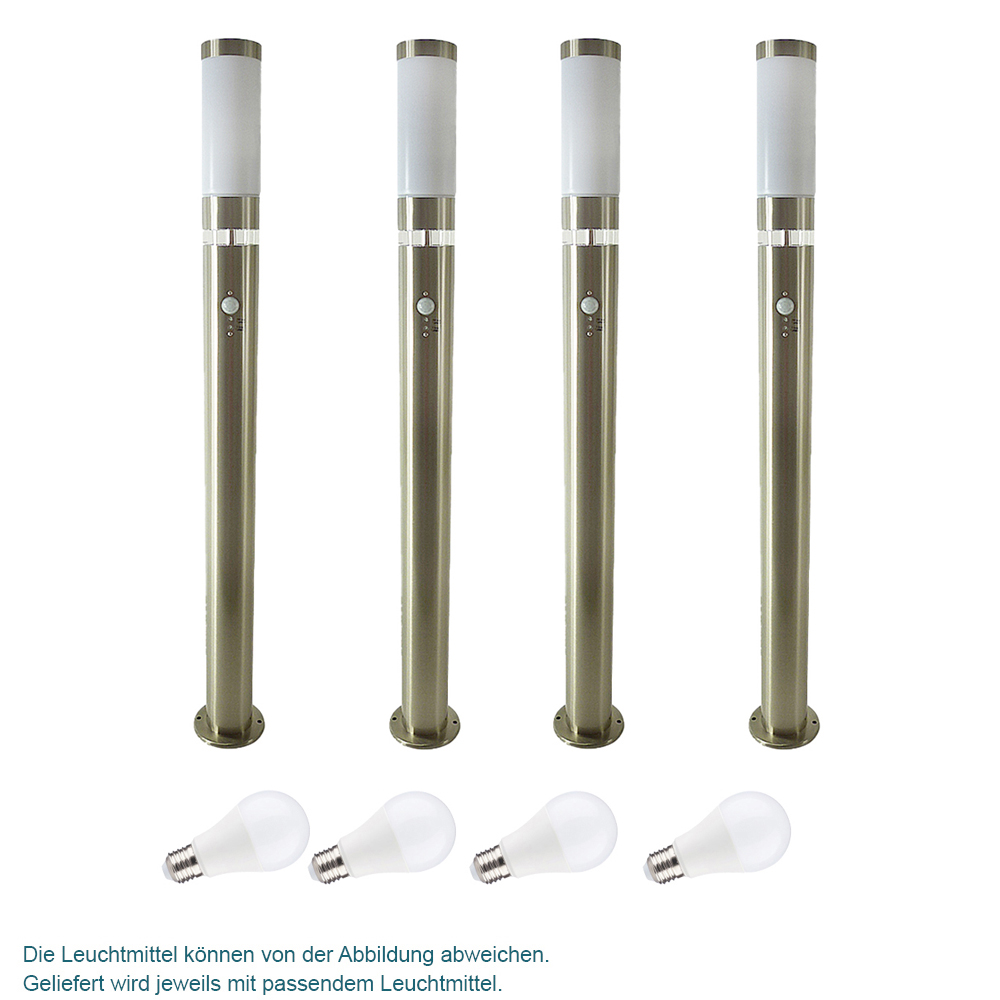 LED Außen-Stehleuchte Lisa IV  4-er Set