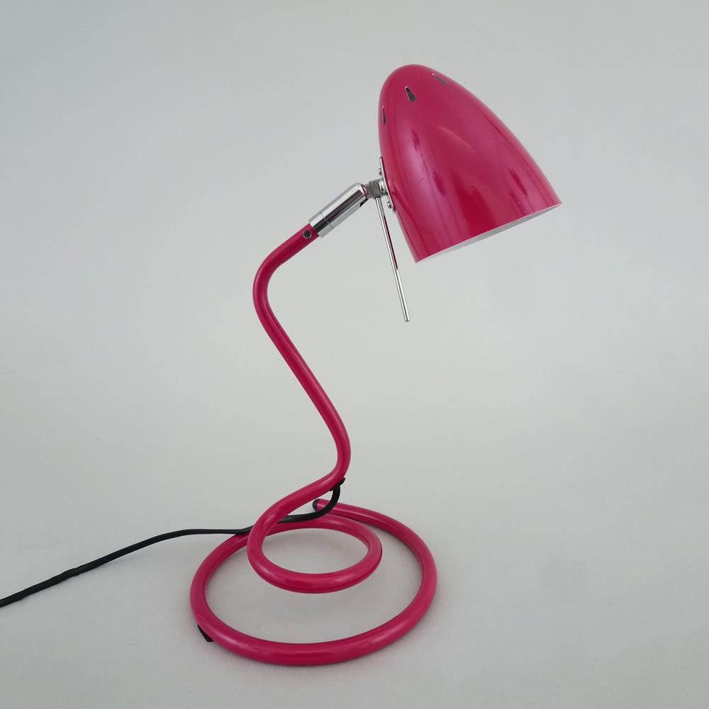 Tischleuchte Swing pink Schreibtischlampe