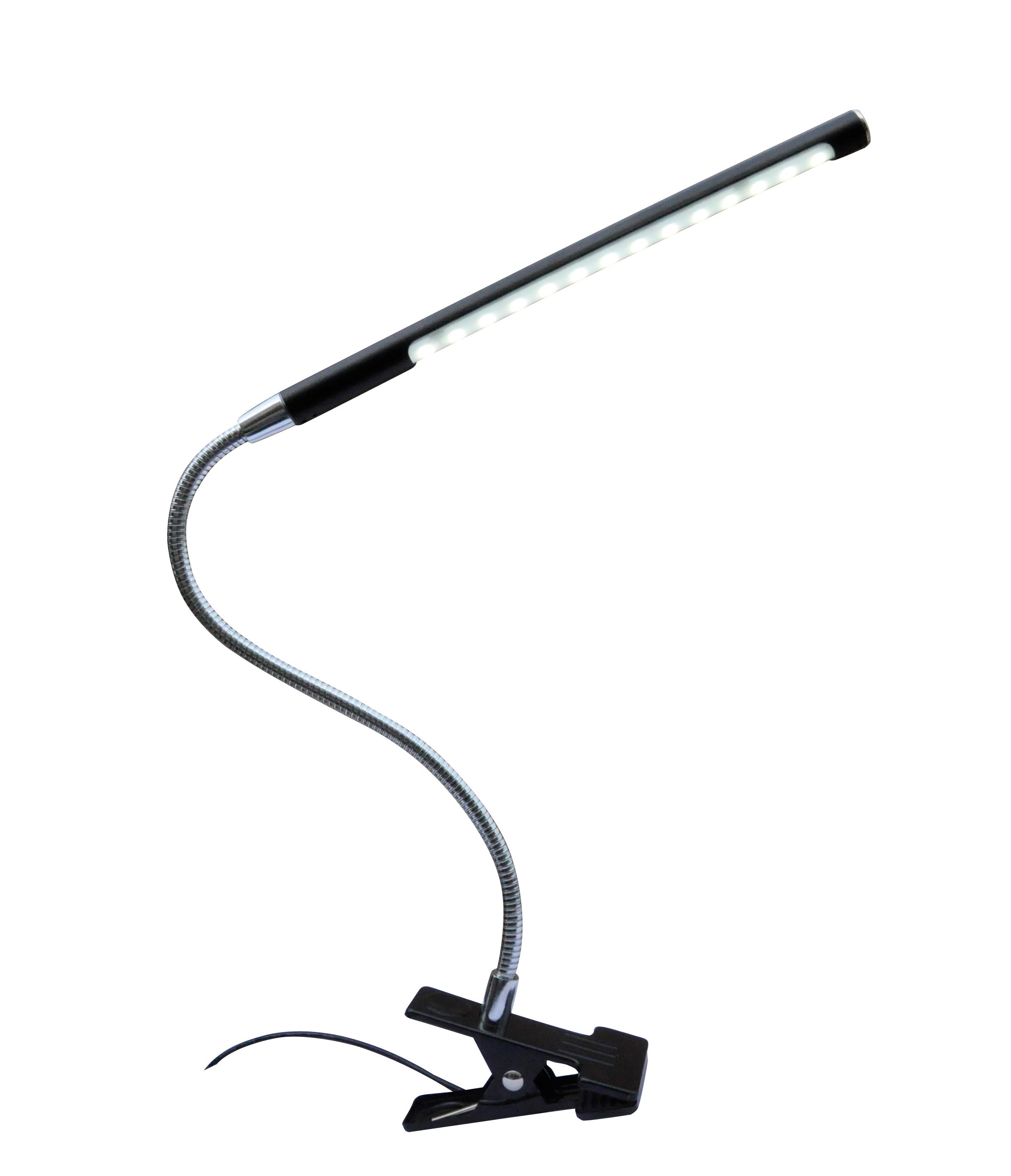 LED Klemmleuchte TONY mit Flexarm und Dimm-Touch-Funktion