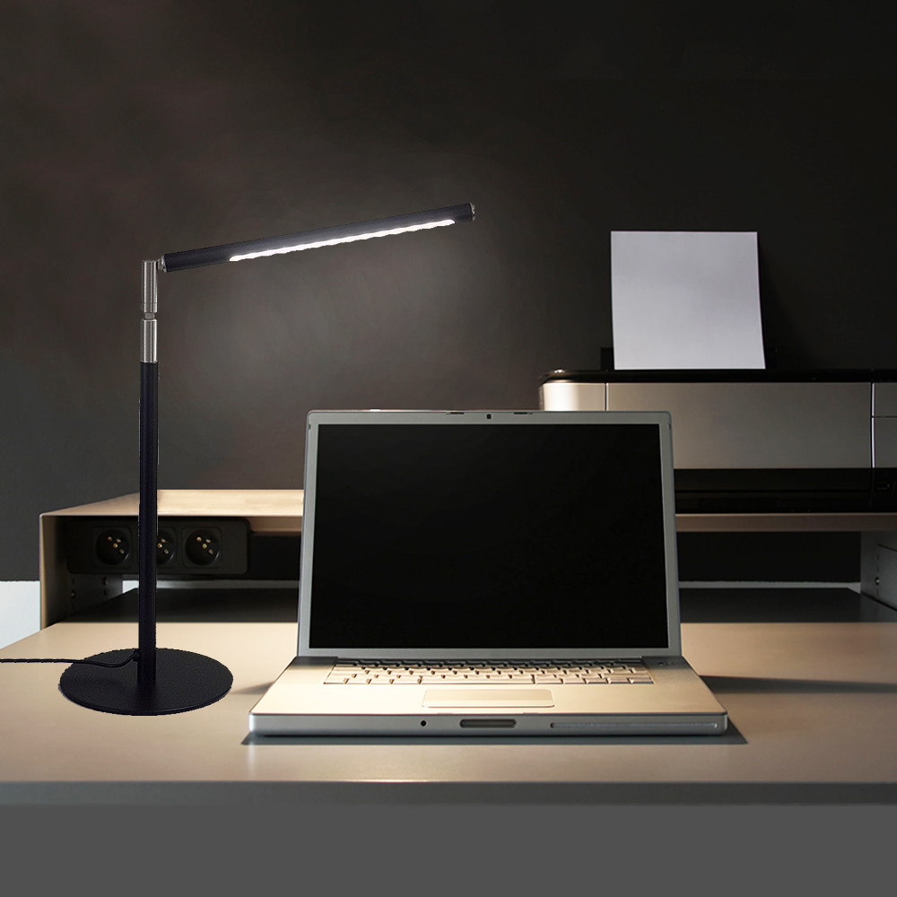 LED Tischleuchte LINCOLN mit Touch-Dimmer - Schreibtischleuchte Nachttischlampe