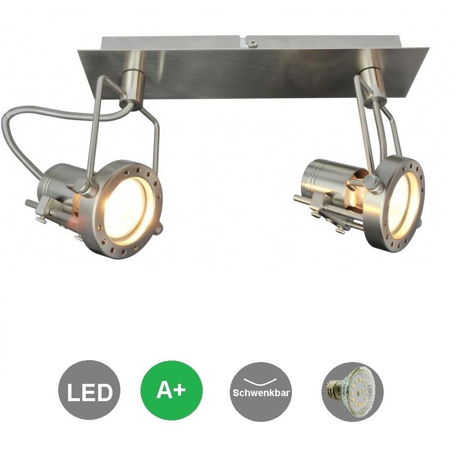 LED Spot Strahler Jet-Line 2-flammig Deckenleuchte