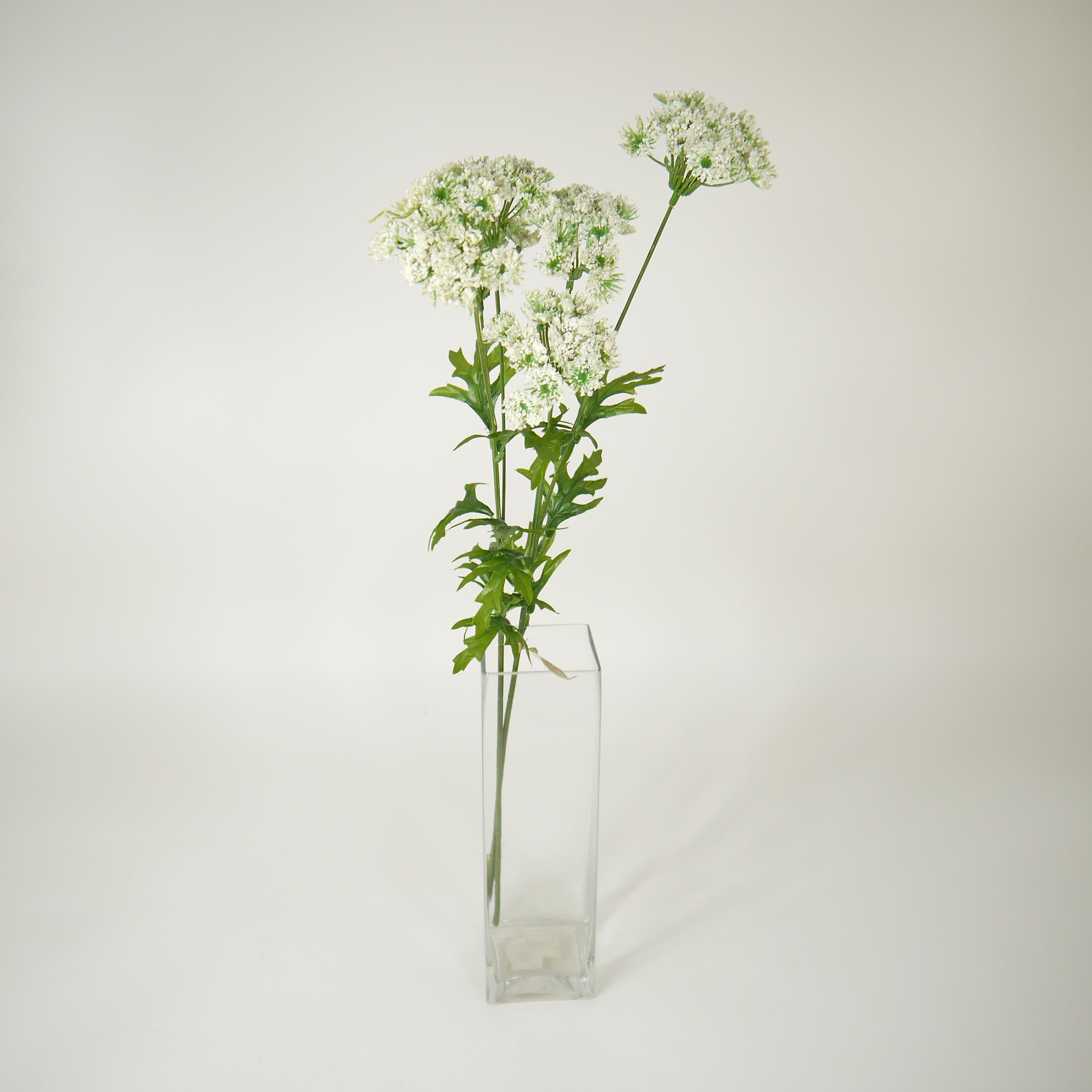 2 x Kunstblume Schleierkraut Blumenzweig Dekopflanze