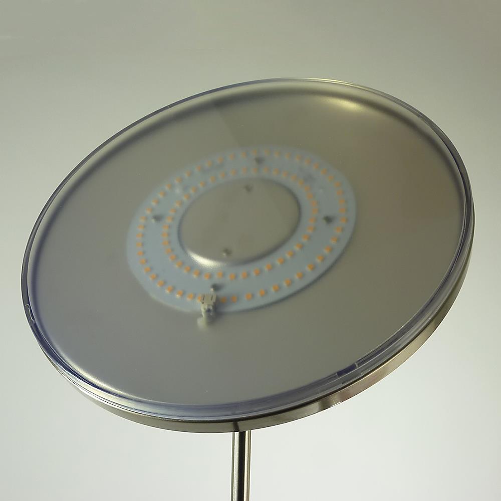 LED-Stehleuchte Livio Deckenfluter mit Lesearm und Dimmfunktion