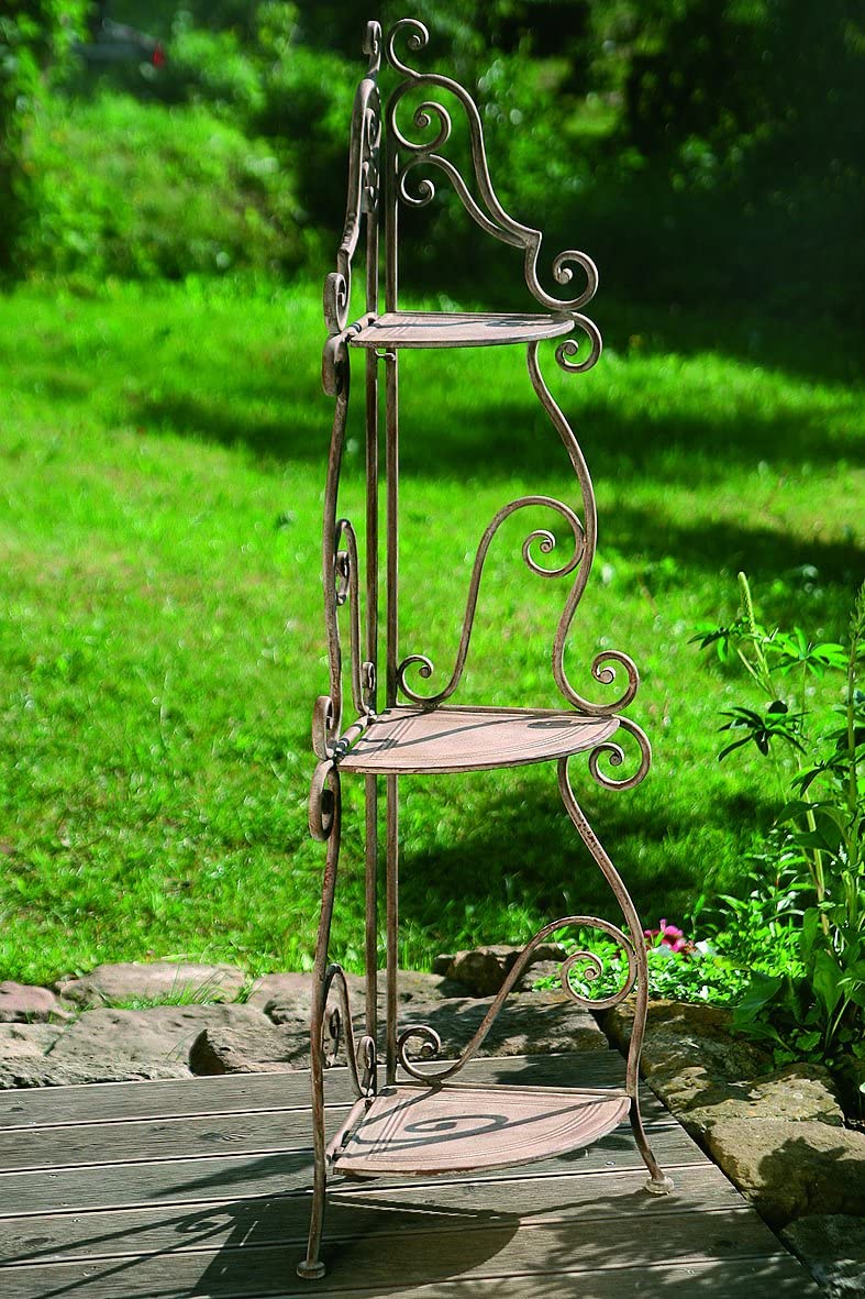 Eckregal JETTE H139 cm Dekoregal