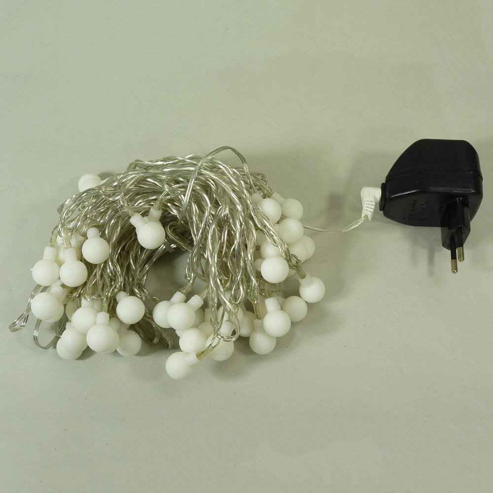 LED Kugellichterkette BALL 50-flammig mit Farbwechsler Dekoleuchte