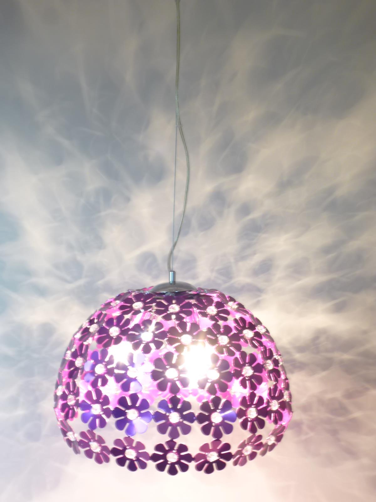 Pendelleuchte Florence 40cm lila Hängeleuchte