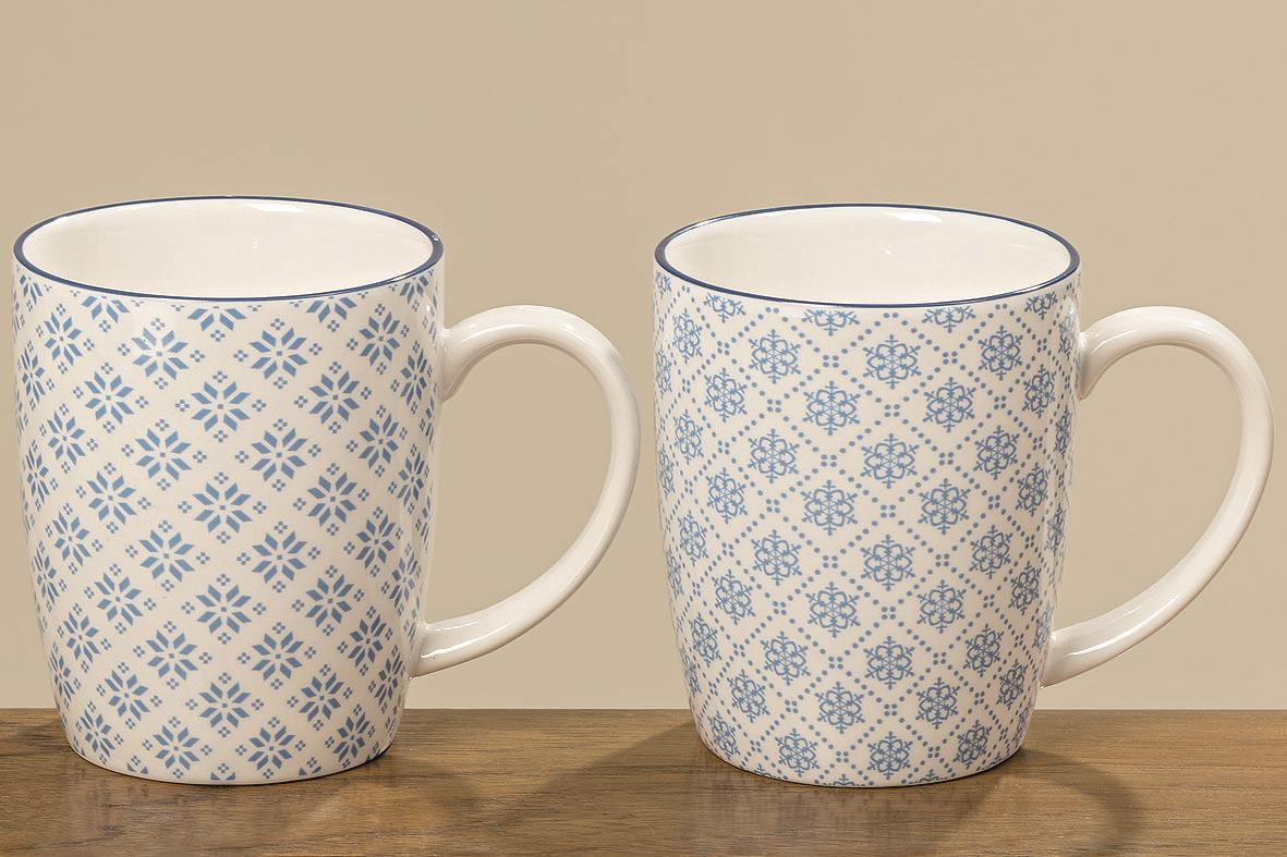 Becher Tea sortiert 2er Porzellan