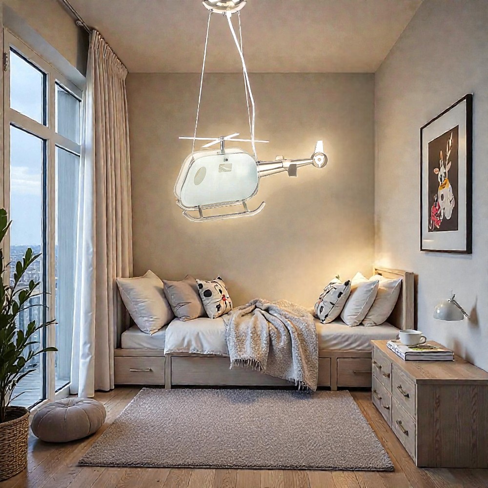 Designer-Decken-Pendelleuchte HELIKOPTER Dekorations-Hängelampe