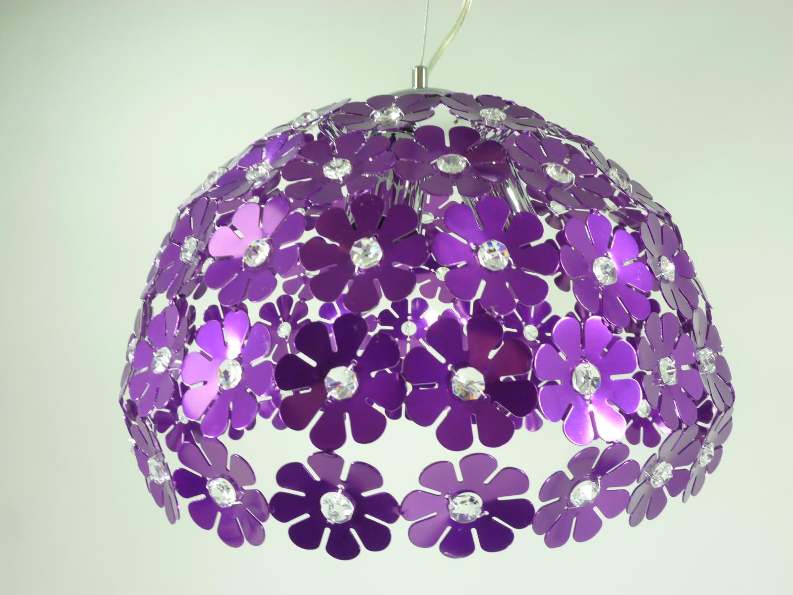 Pendelleuchte Florence 40cm lila Hängeleuchte