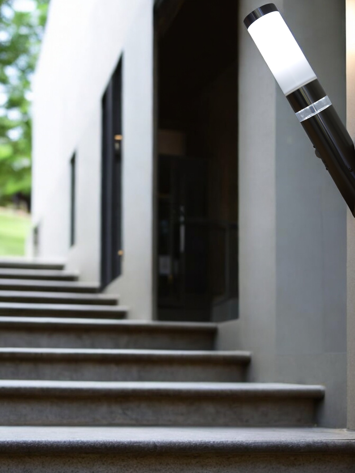 Außen Wandleuchte "Lisa 1" Fackel mit Bewegungsmelder