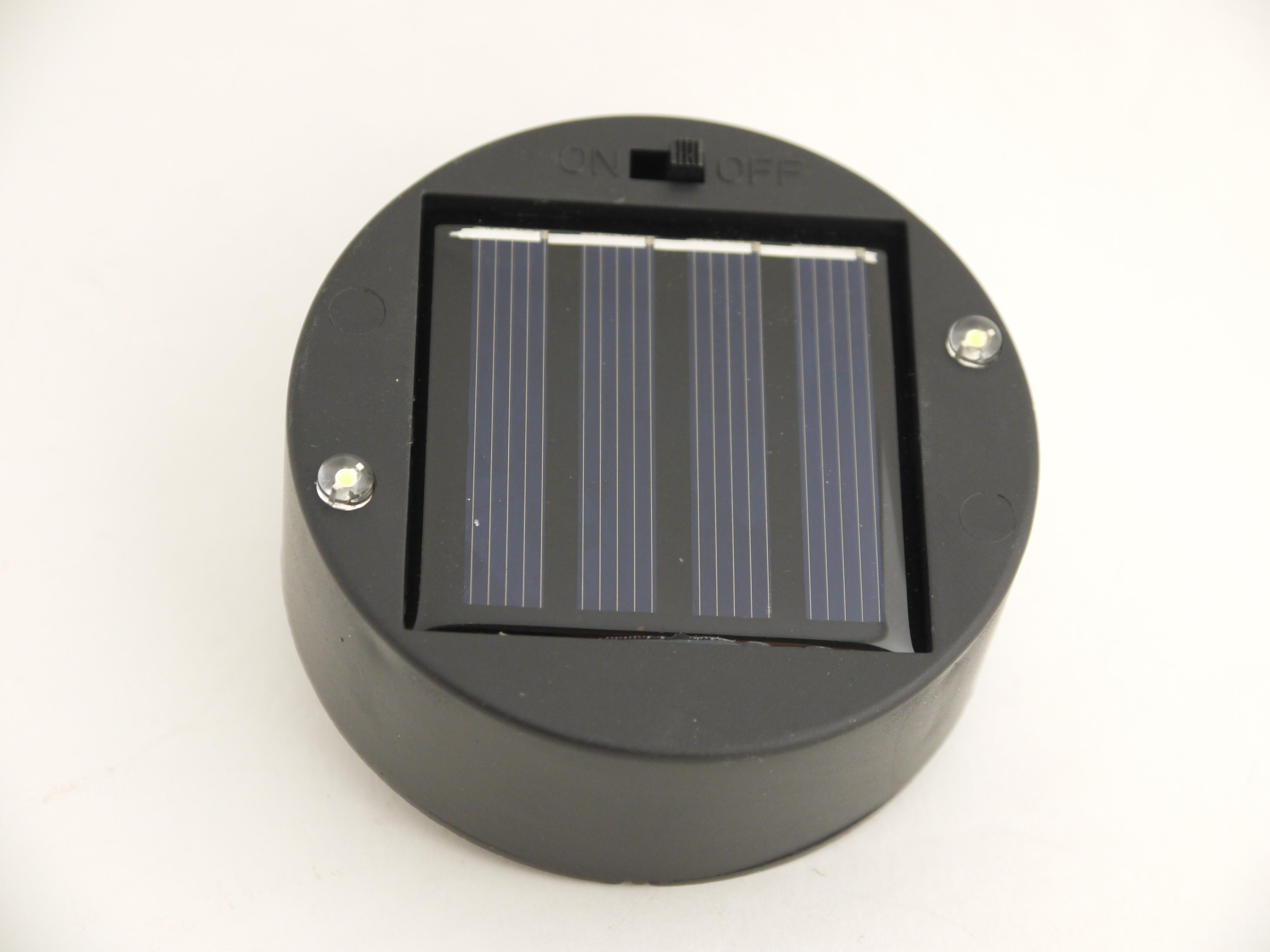 Solarmodul Ola 15 neutralweiß mit Sockel