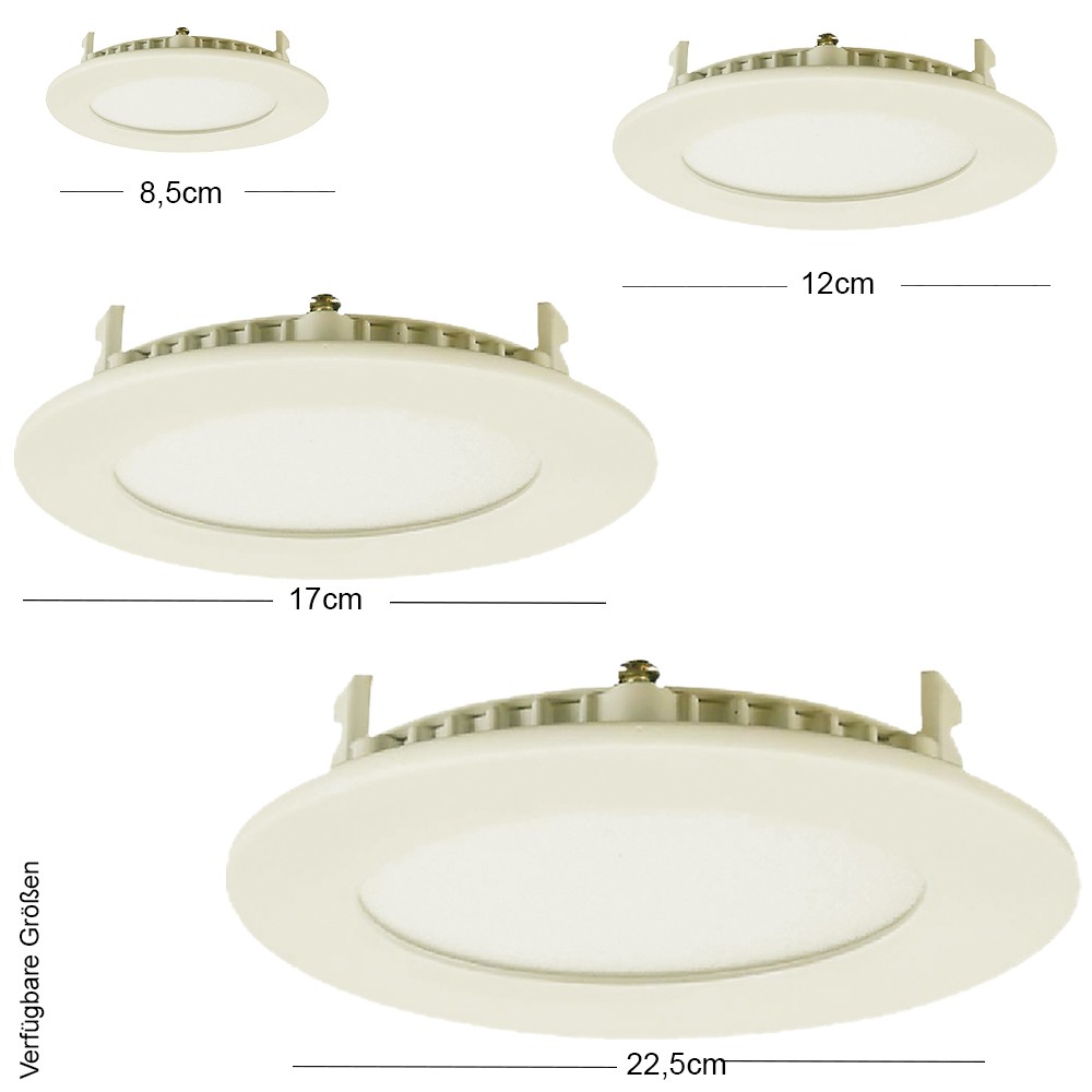 LED Einbauleuchte Berka 22,5cm