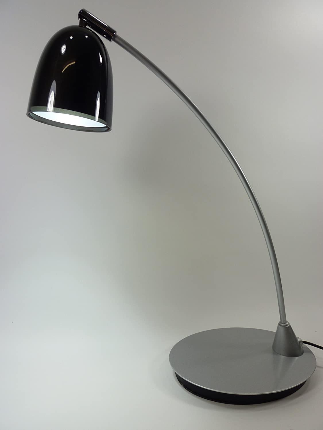LED Tischleuchte Tim schwarz Schreibtischlampe  