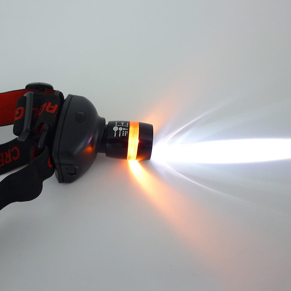 2 x LED-Stirnleuchte York Kopfleuchte batteriebetrieben