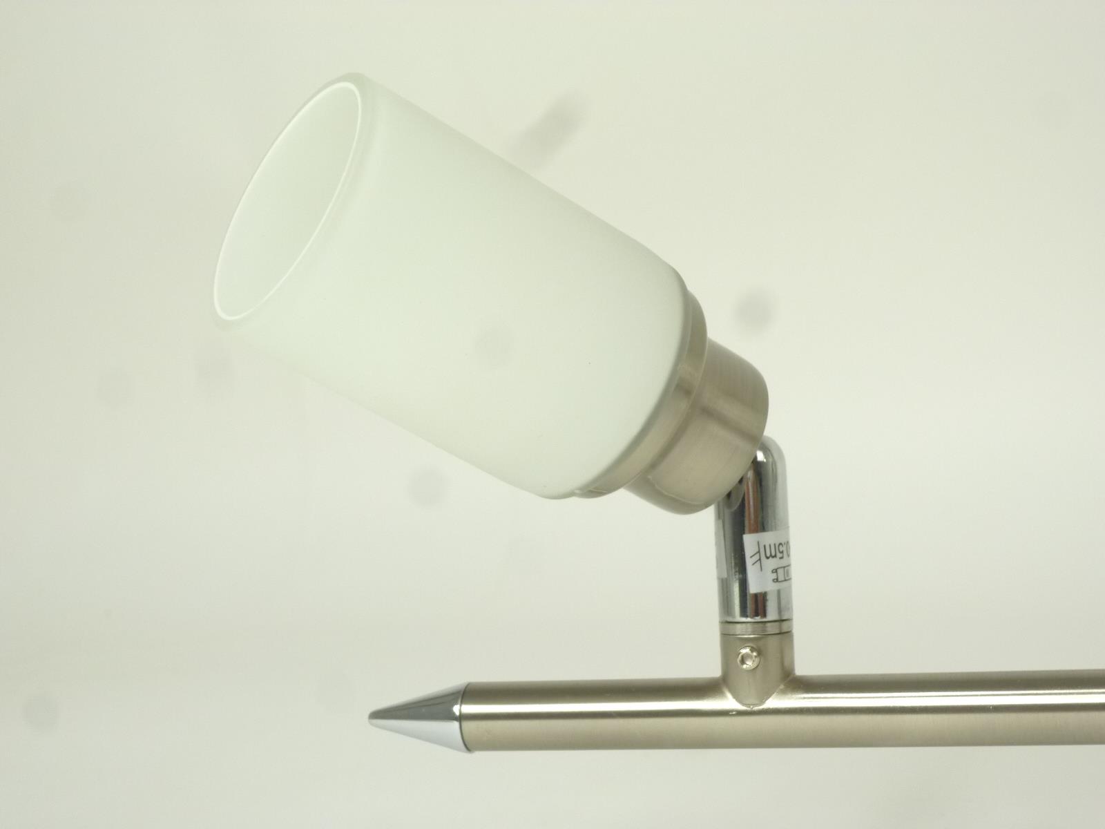 Strahler mit weissem Opalglas "STAR-LINE 4-flammig