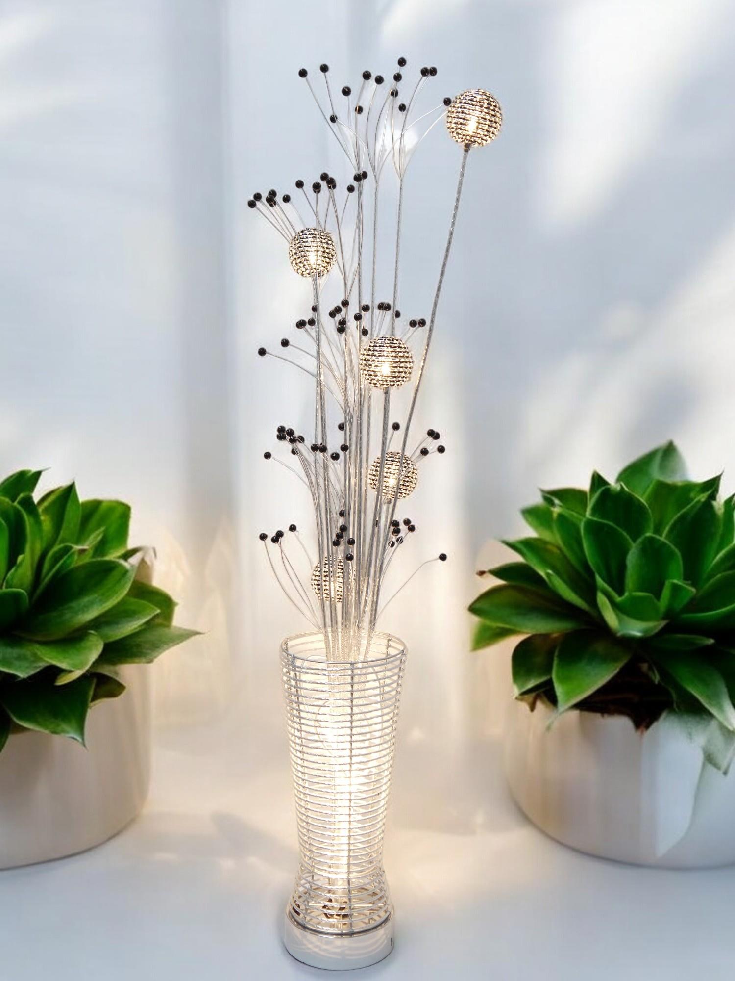 Stehleuchte Manjola 7-flammig Aluminium