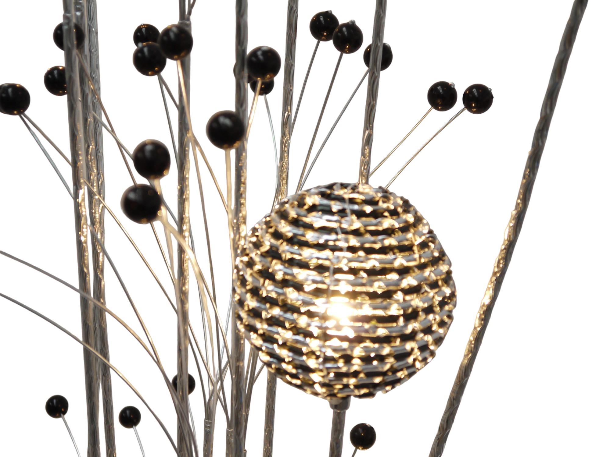 Stehleuchte Manjola 7-flammig Aluminium