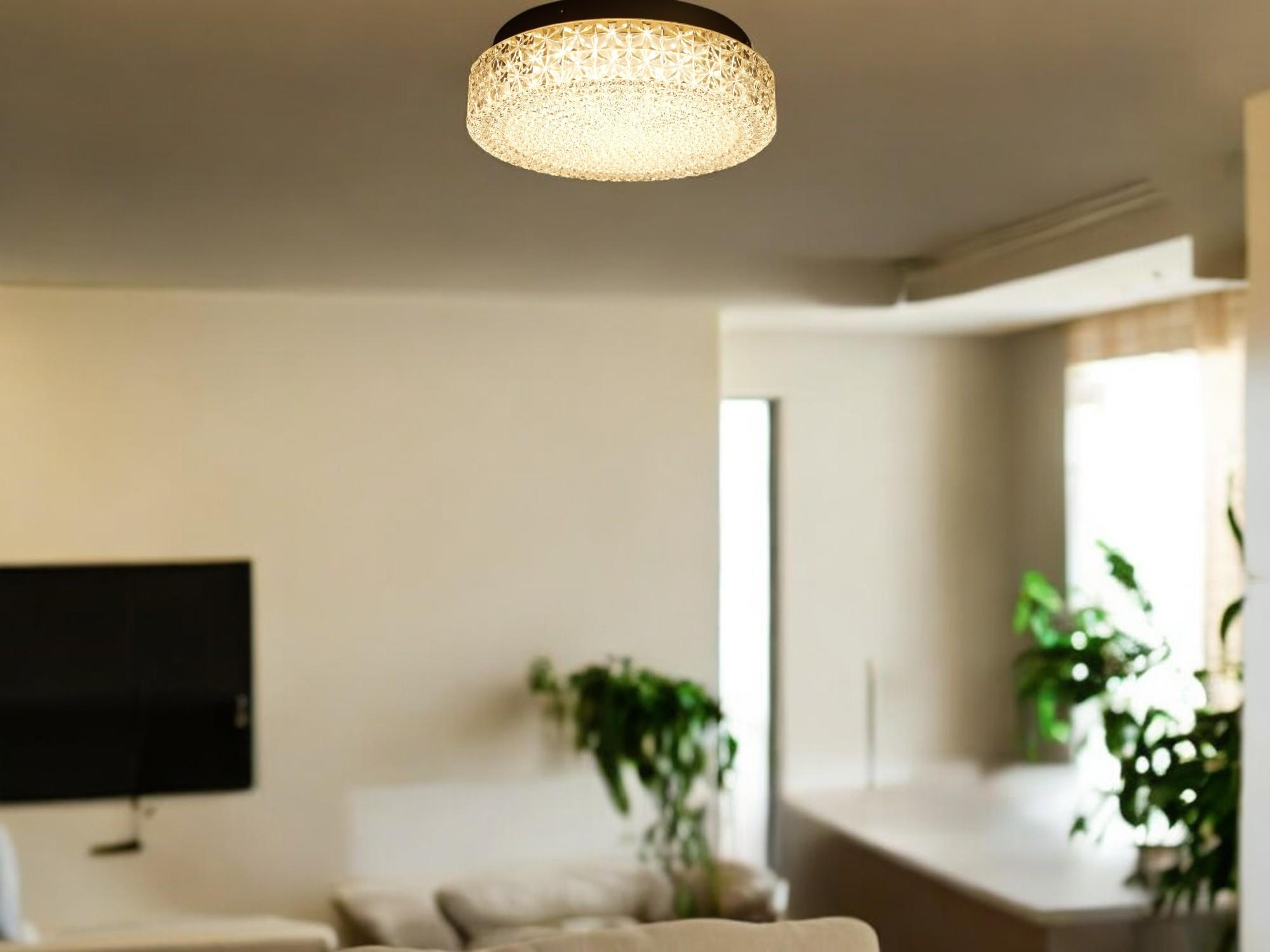 LED Dekenleuchte Adele D40cm Lichtfarbe wechselbar