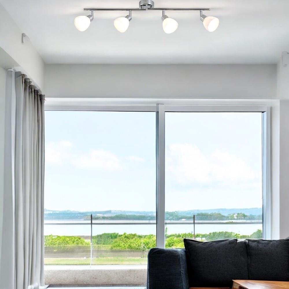 Moderne Eco Halogen Strahler TINA 4-flammig Spot Deckenleuchte