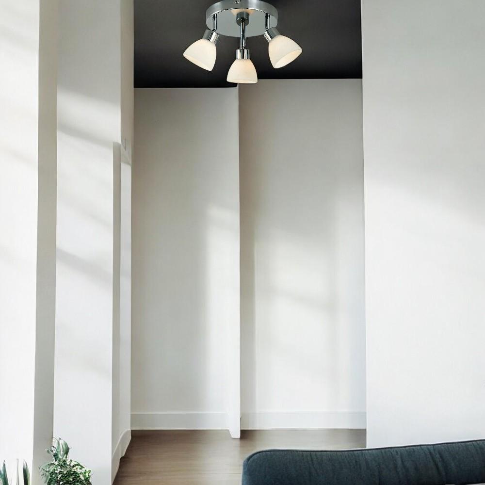 Moderne Eco Halogen Strahler TINA 3-flammig Spot Deckenleuchte