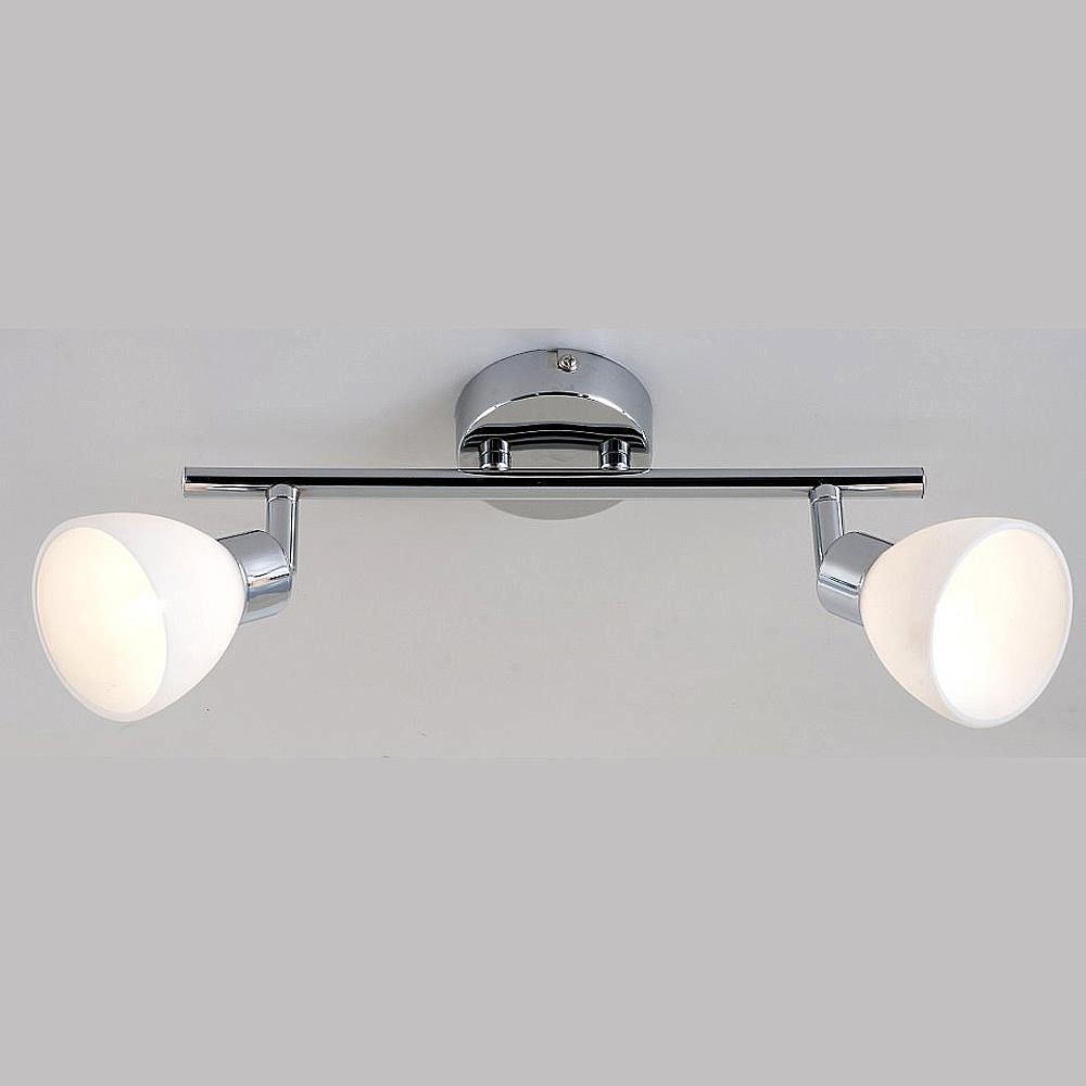 Moderne Eco Halogen Strahler TINA 2-flammig Spot Deckenleuchte