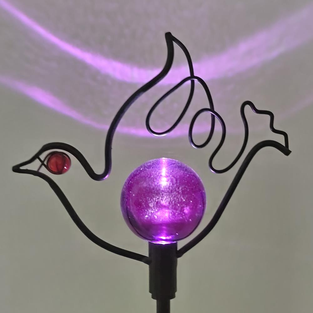 Solarfigur Canaria Deko-Solarleuchte mit Erdspieß -2er Set