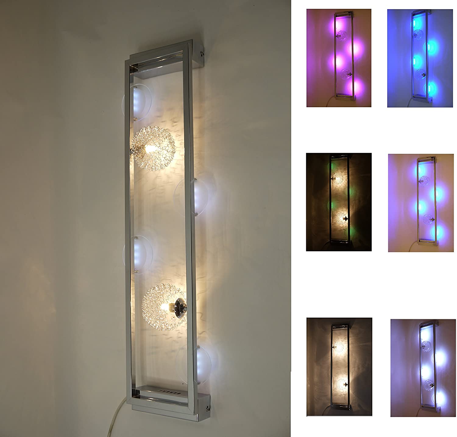 Decken - Wandleuchte Halogen + LED