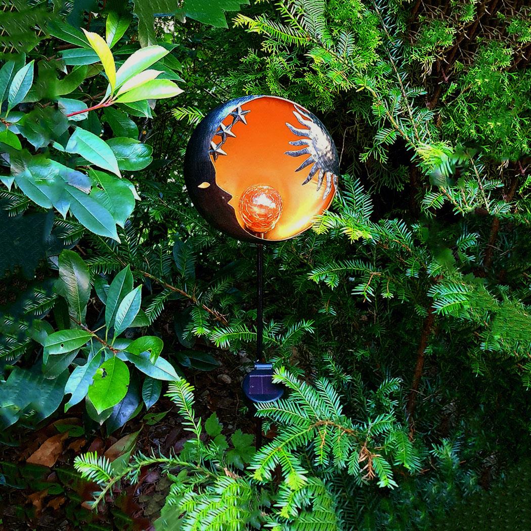 LED-Solar-Gartenstecker GALAXIE Deko-Wege-Leuchte