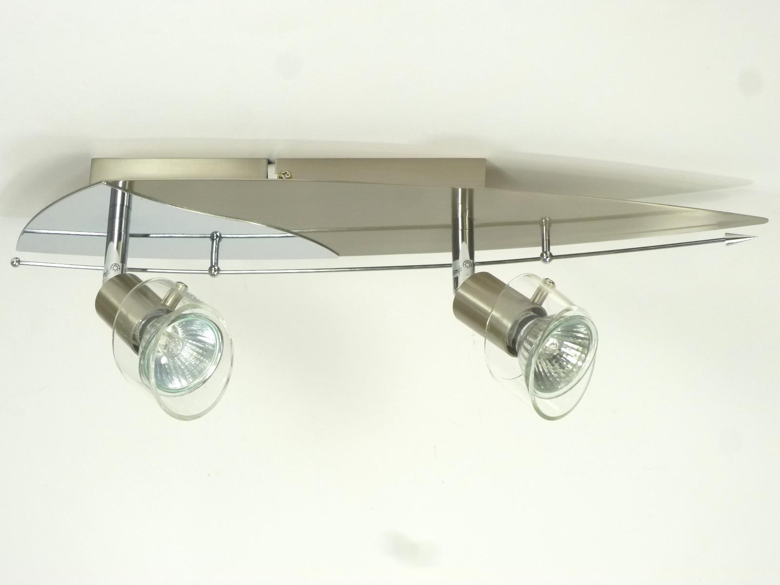 Halogenstrahler mit Glaseinsatz "Glory" 2-flammig