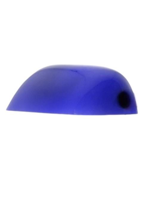 Glasschirm blau für Bankerslamp mini