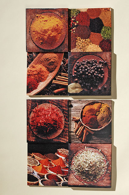 Leinwandbild Gewürze - 2 Modelle zur Auswahl Küchendeko