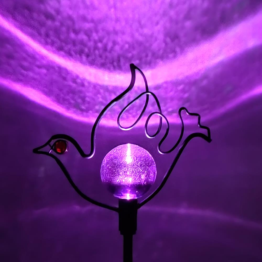 Solarfigur Canaria Deko-Solarleuchte mit Erdspieß -2er Set