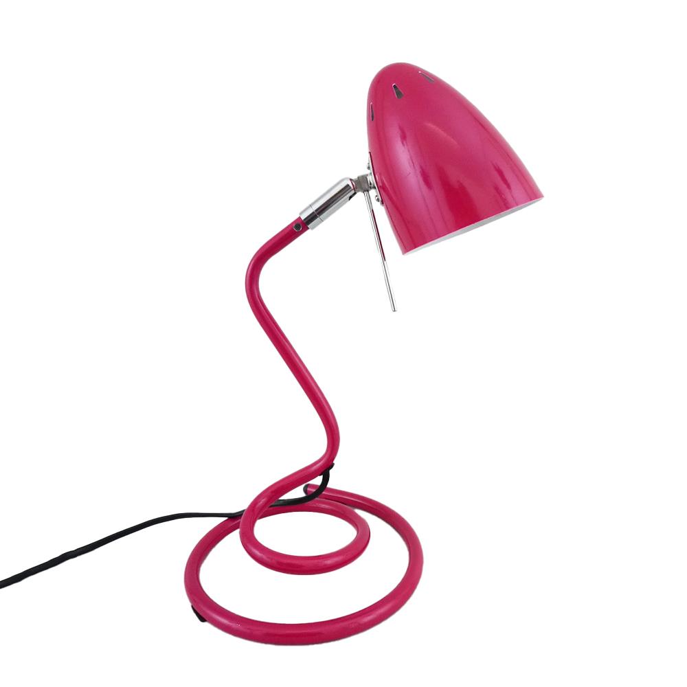 Tischleuchte Swing pink Schreibtischlampe