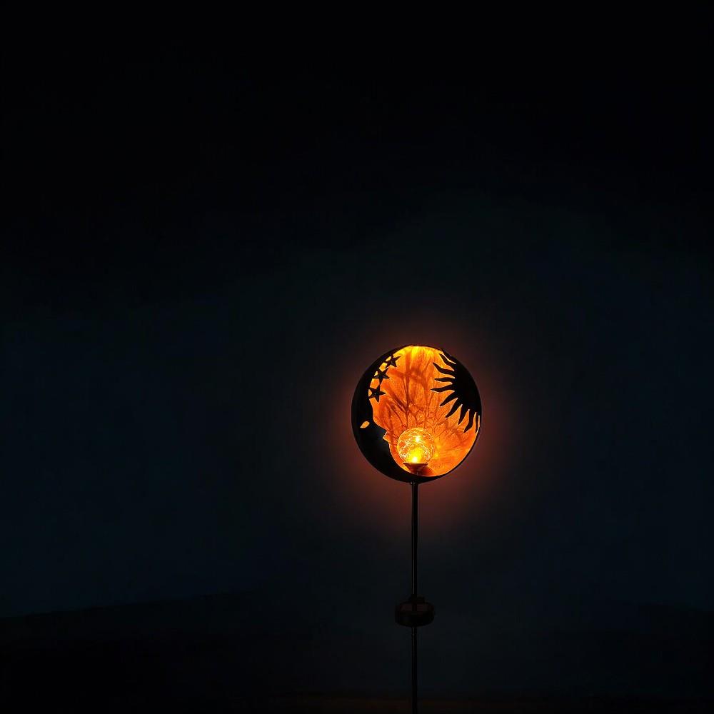 LED-Solar-Gartenstecker GALAXIE Deko-Wege-Leuchte