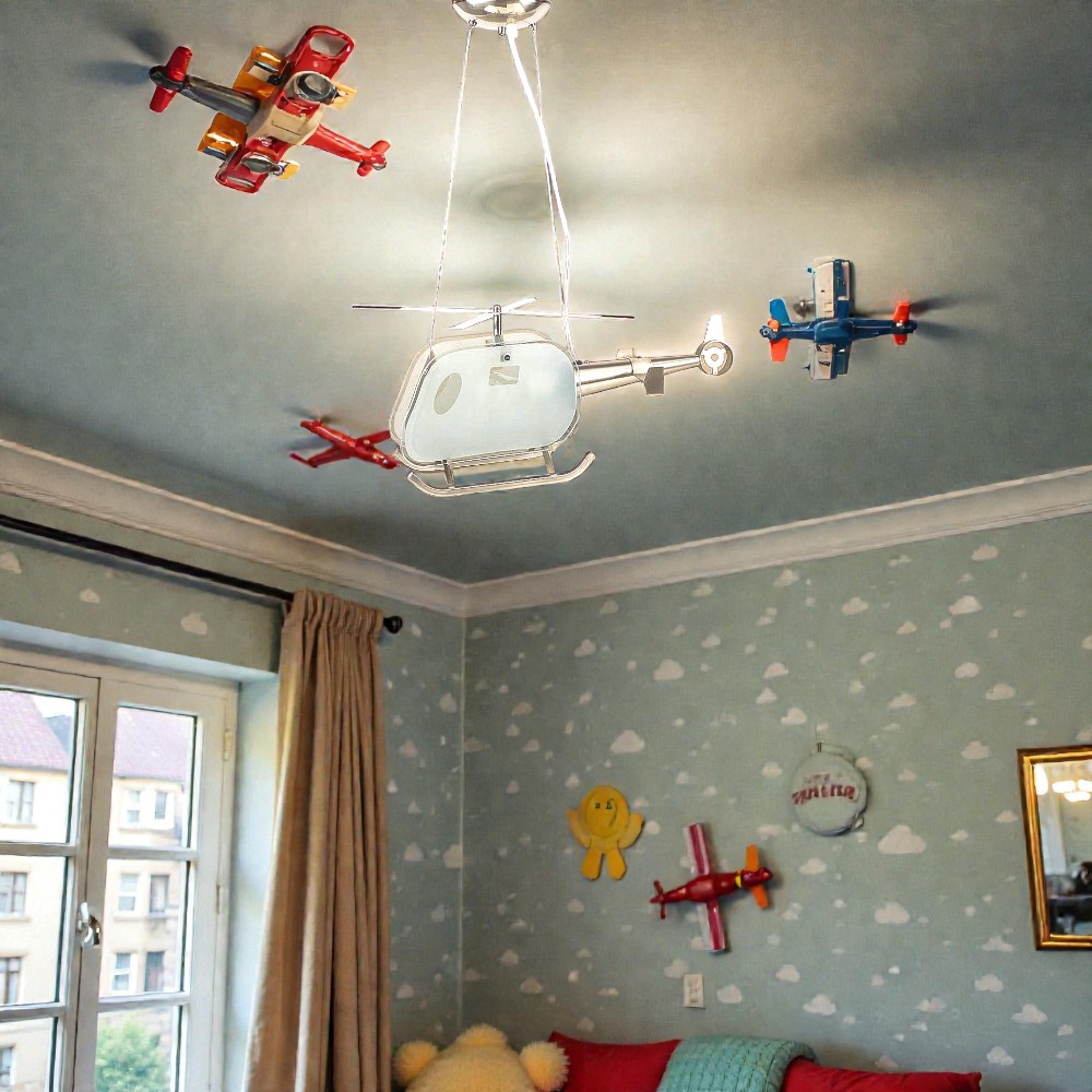 Designer-Decken-Pendelleuchte HELIKOPTER Dekorations-Hängelampe